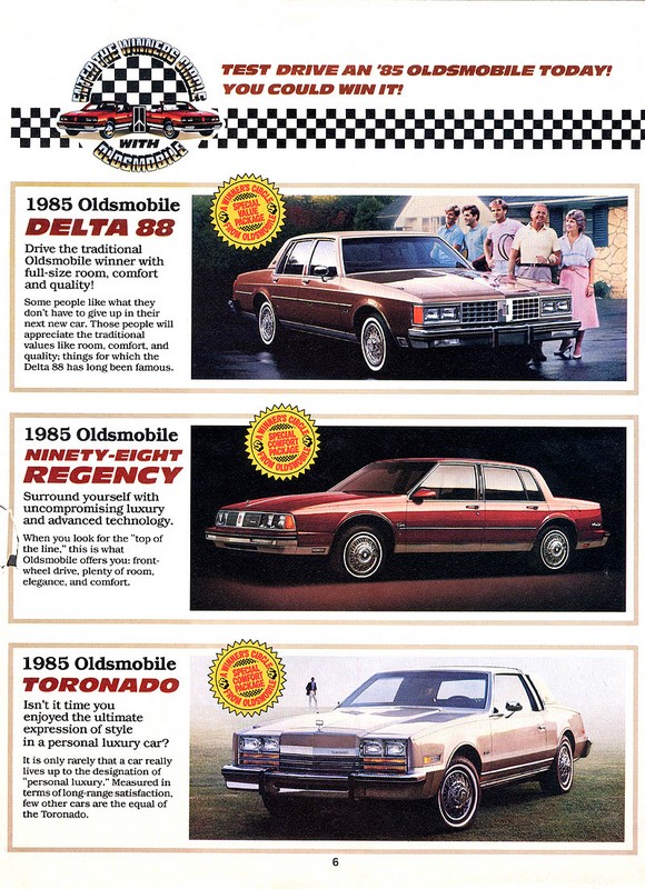 1983 Oldsmobile Indy 500 Brochure Page 5